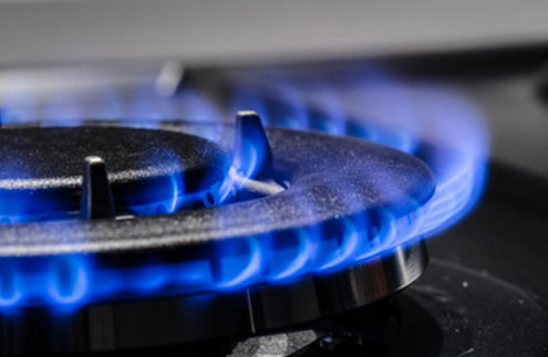 Propane as a home fuel source.